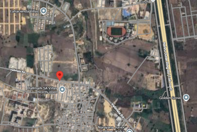 Commercial Plot For Sale on Proposed 100 feet Road-Velimela