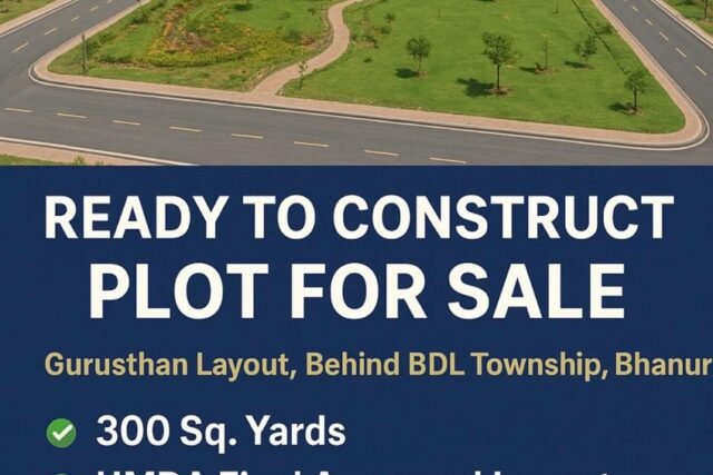 Plot For Sale in Gurusthan Layout, Behind BDL Township in Kondakal Village