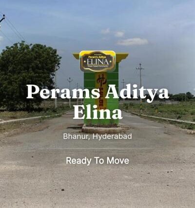 220 sq.yds for sale @Peram Aditya Elina Phase 3 – Bhanur